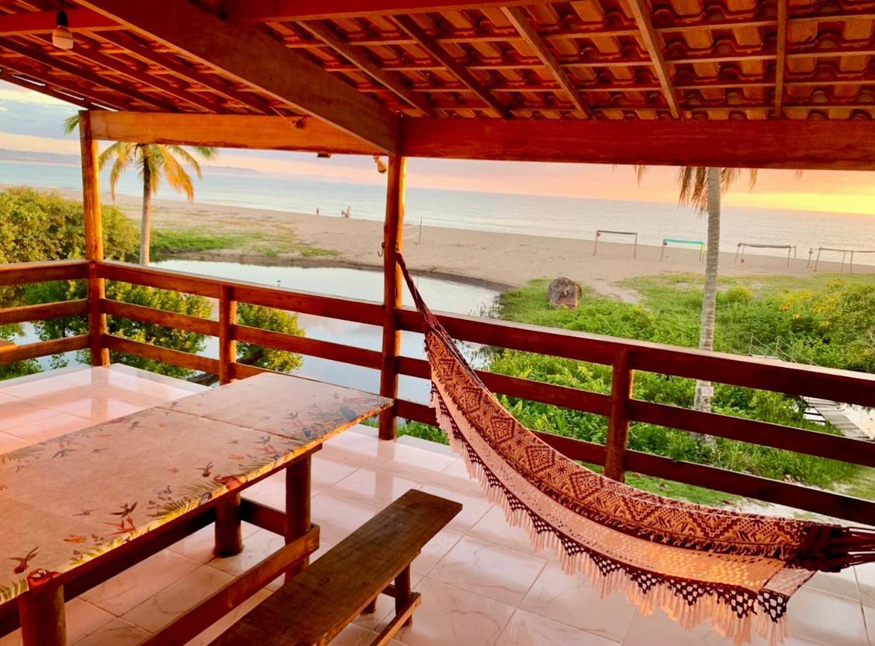 Paraiso Beach Hostel E Pousada Santa Cruz Cabrália Buitenkant foto