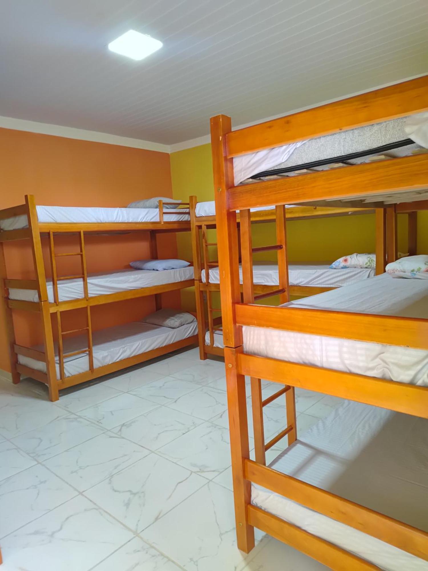 Paraiso Beach Hostel E Pousada Santa Cruz Cabrália Buitenkant foto