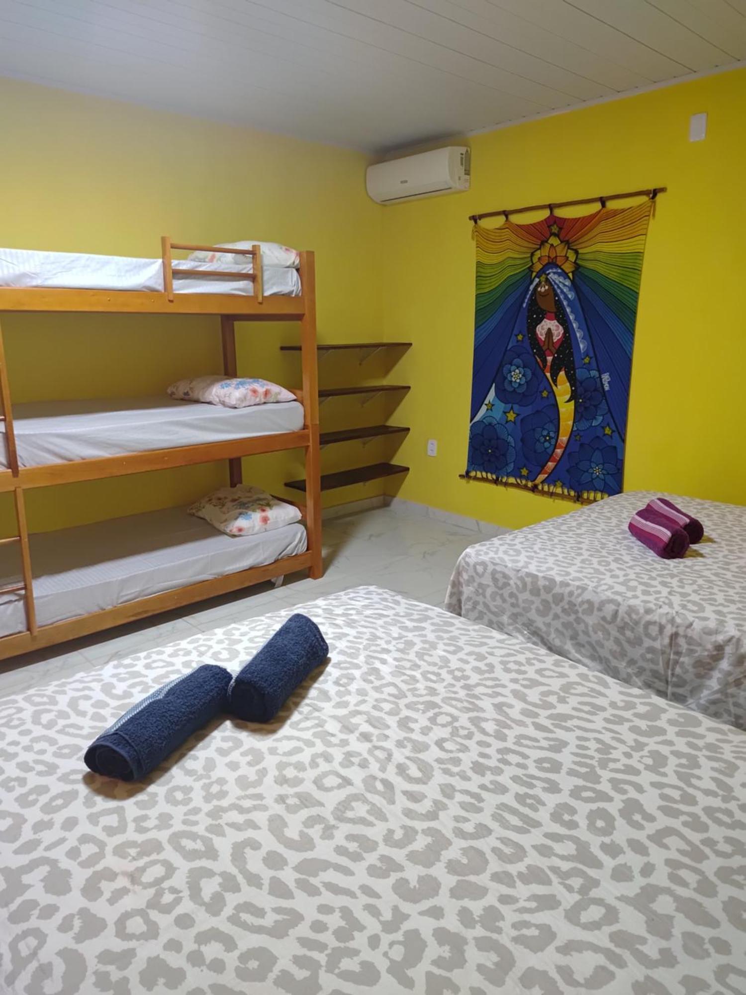 Paraiso Beach Hostel E Pousada Santa Cruz Cabrália Buitenkant foto
