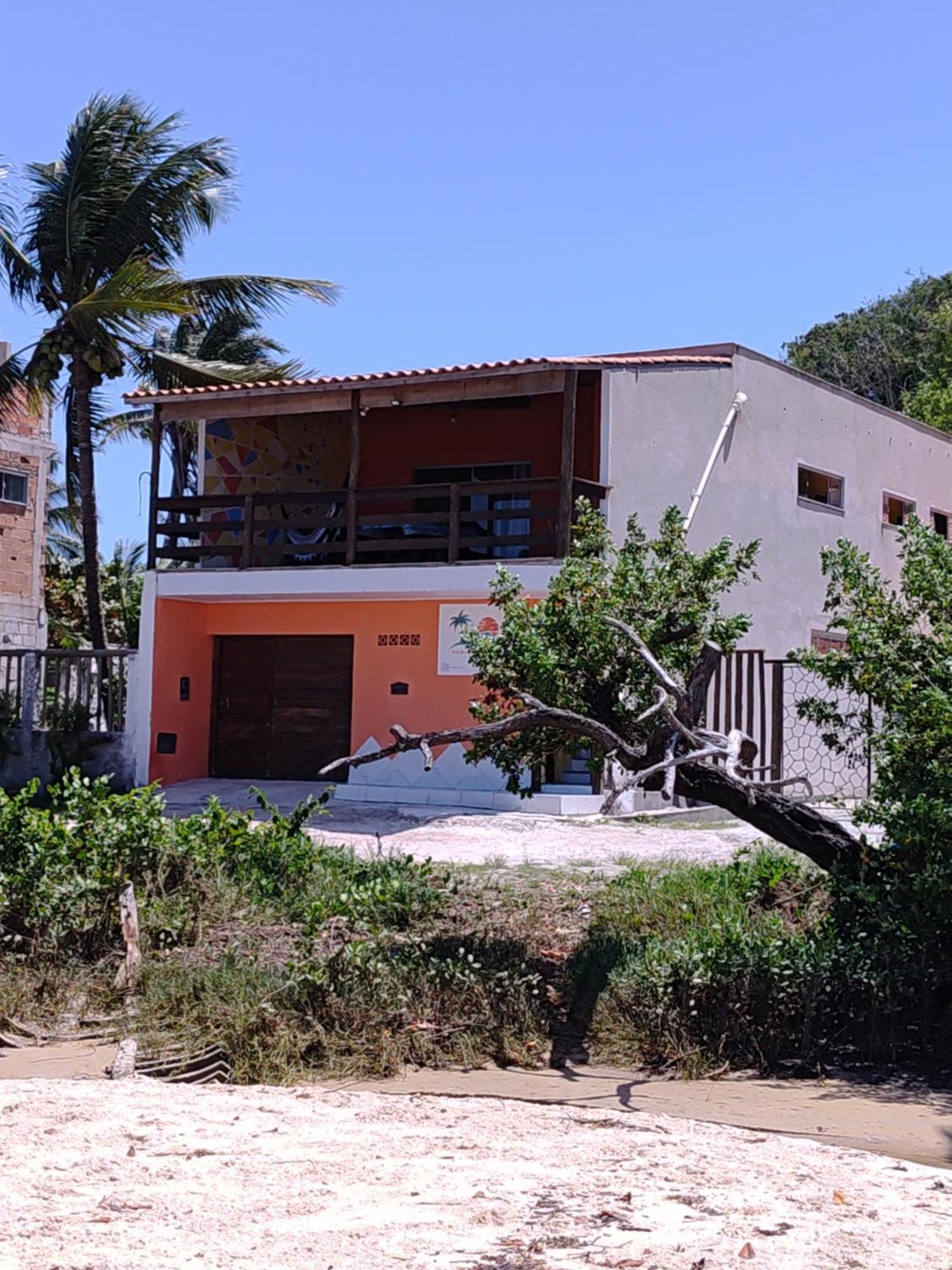 Paraiso Beach Hostel E Pousada Santa Cruz Cabrália Buitenkant foto