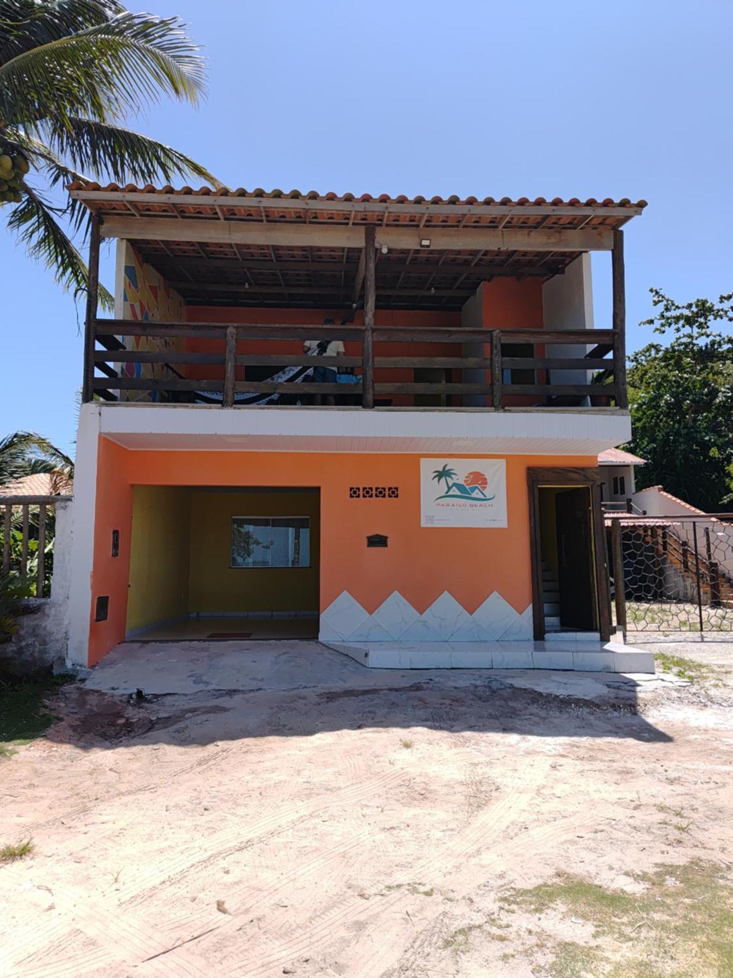 Paraiso Beach Hostel E Pousada Santa Cruz Cabrália Buitenkant foto